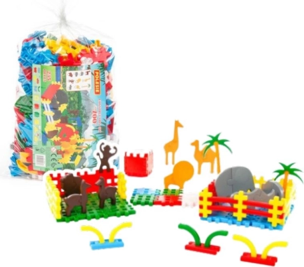 Set de construcción Blok Zoo – set creativo de zoo, 235 piezas