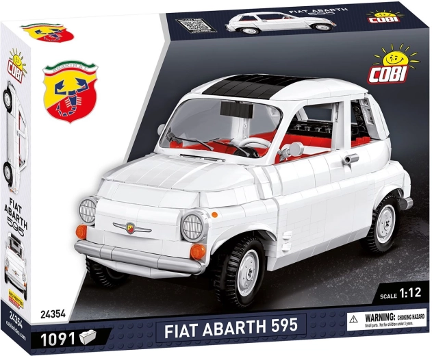 Cobi Fiat Abarth 595 kit de construcción 1:12 (1091 piezas)