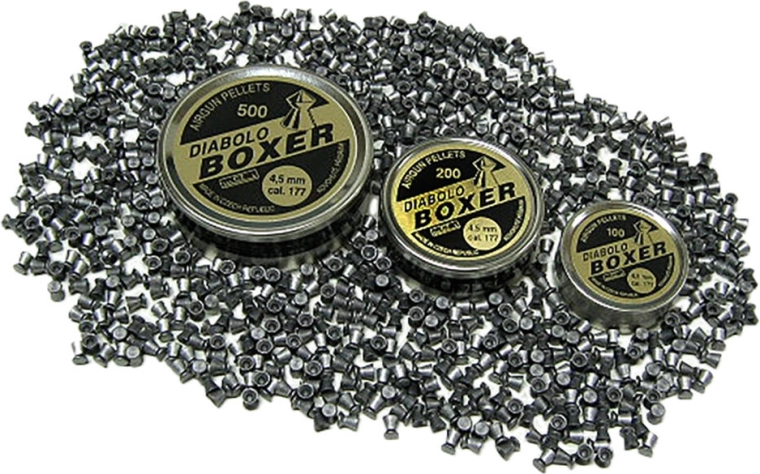 Diabolo BOXER 4,5 mm – balines de plomo (500 uds)
