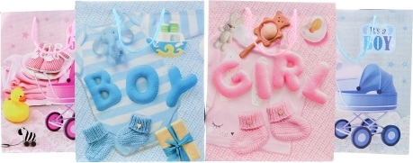 Bolsa de regalo para el nacimiento del bebé