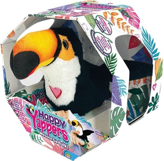 Happy Yappers tucán – juguete de peluche interactivo para niños