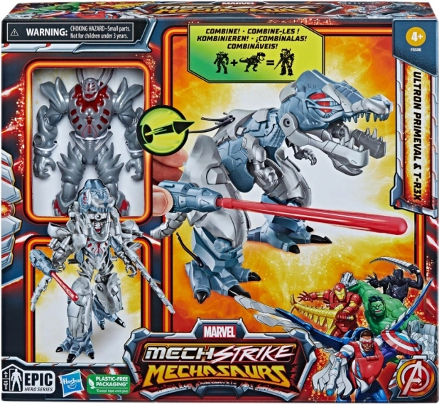 Figura Marvel Mech Strike Ultron T-Rex