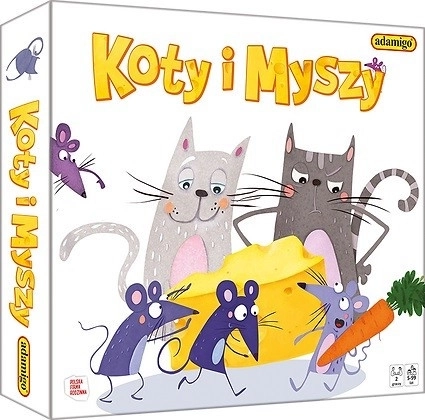 Gatos y ratones: juego de estrategia familiar ADAMIGO