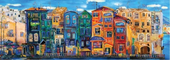 Puzle panorámico ART PUZZLE Ciudad colorida 1000 piezas