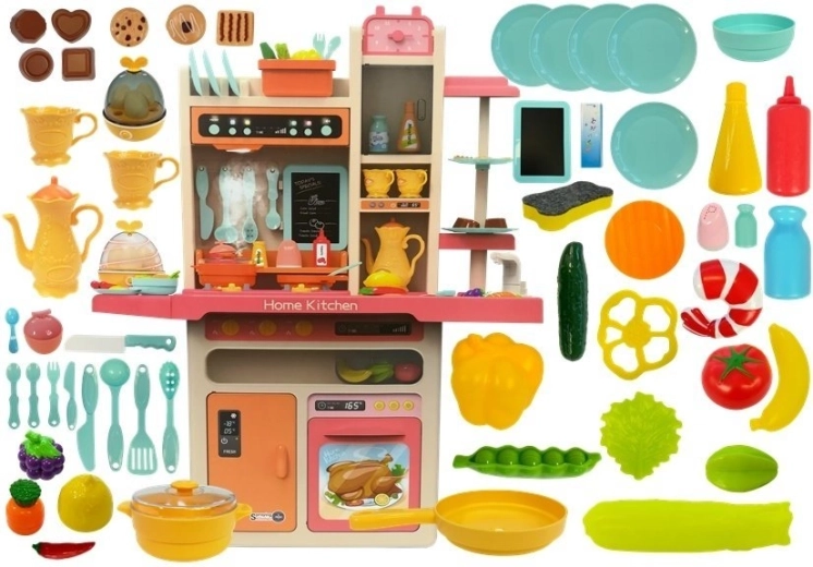 Juego de cocina infantil con accesorios