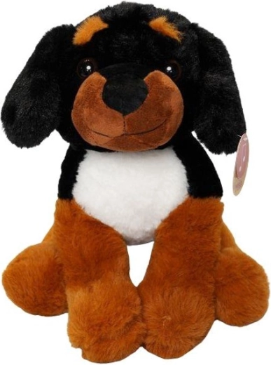 Perrito de peluche sentado