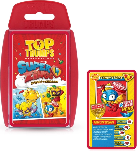 Juego de cartas Top Trumps – SUPER ZINGS