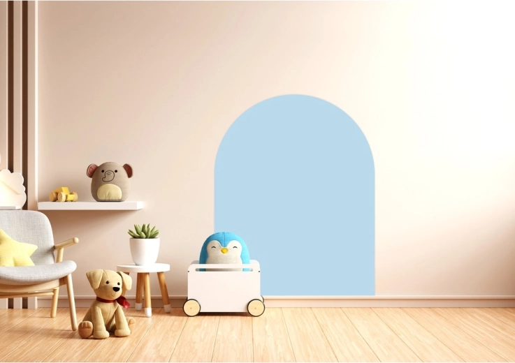 Película magnética de pared Cleverclixx Clever Blue 95 × 75 cm