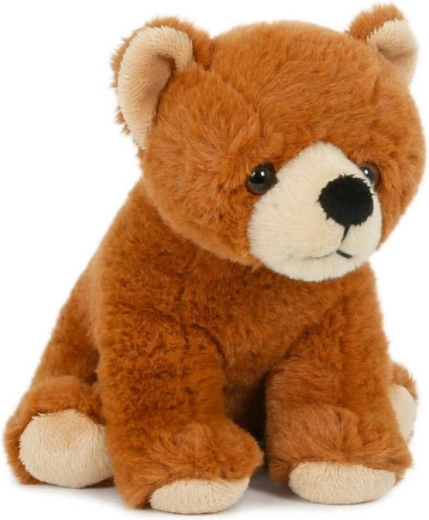 Osito de peluche marrón sentado 19 cm