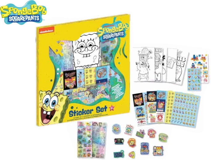 Set de pegatinas SpongeBob (500 uds.)