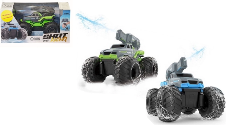 Coche RC todoterreno con cañón de agua