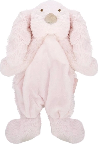 Conejito doudou de peluche rosa 28 cm