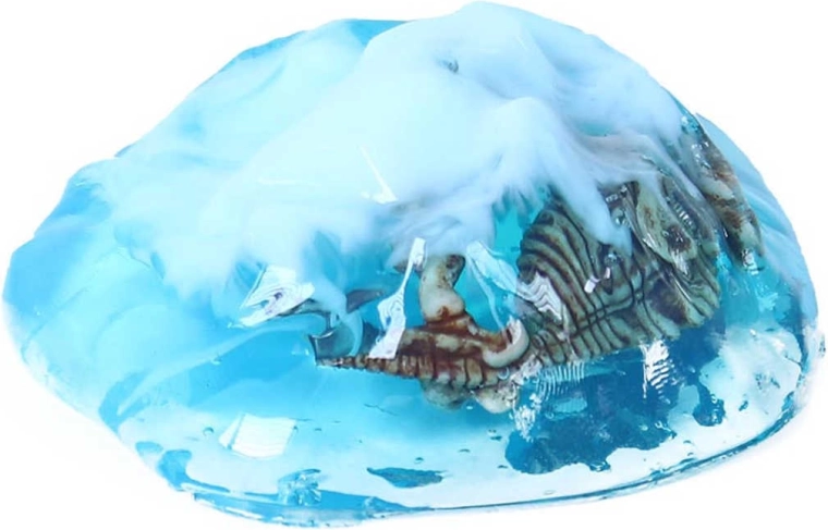 Slime transparente con efecto “glaciar”