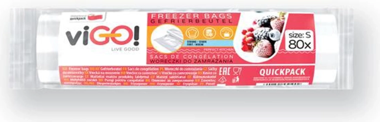 Bolsas de microteno 20 × 30 cm, 80 uds.
