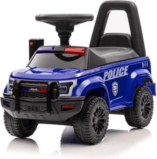 Coche eléctrico infantil azul Qileshi con control remoto
