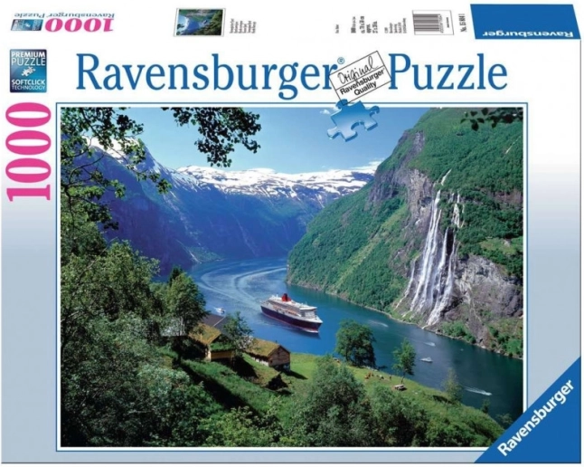 Puzzle Ravensburger Fiordo noruego 1000 piezas
