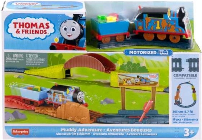 Locomotora con motor Tomás y sus amigos: Aventura embarrada