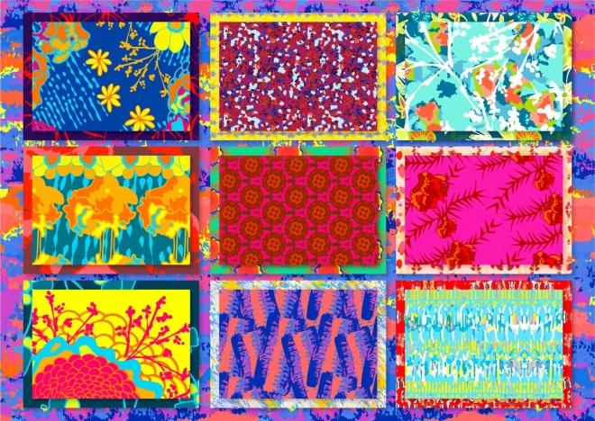 Enjoy Puzzle Patrones de diseño 1000 piezas