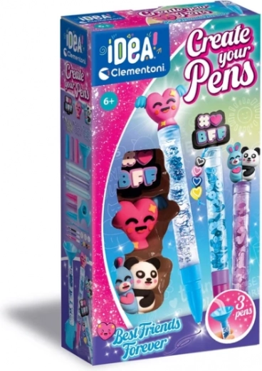 Idea Art mini fábrica de bolígrafos – mejores amigos CLEMENTONI