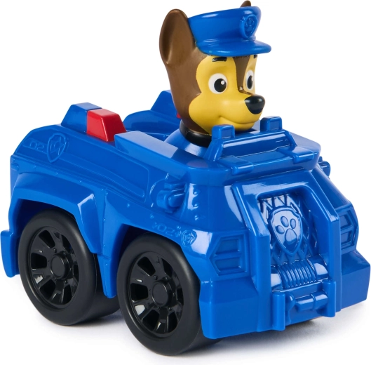Chase en coche de policía listo para la acción