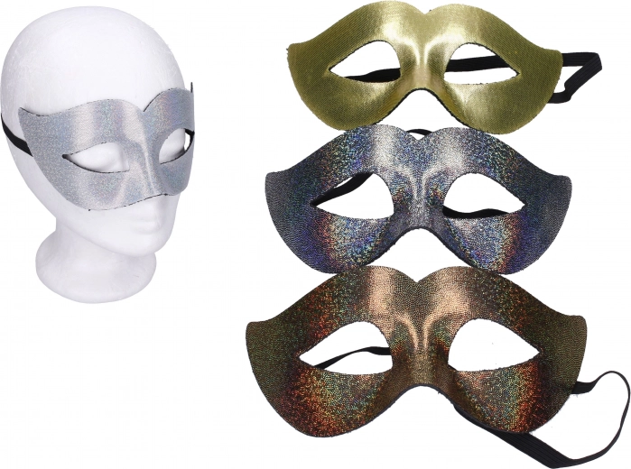 Antifaz de carnaval mix de colores