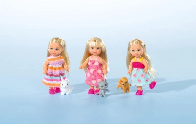 Muñeca Evi Love con animalito
