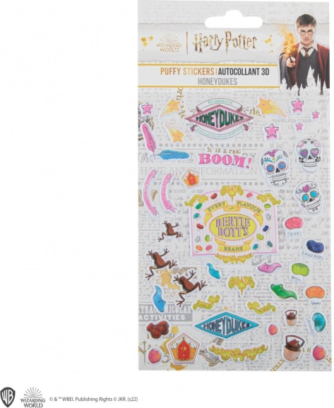 Pegatinas 3D de Harry Potter Honeydukes