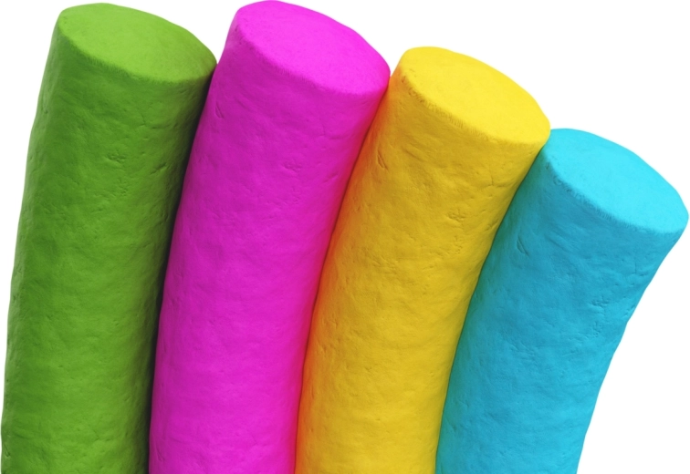Plastilina de colores para crear de forma creativa