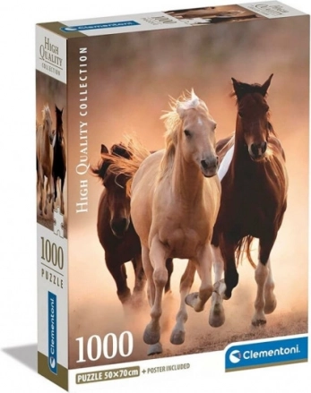 Puzzle Caballos corriendo 1000 piezas