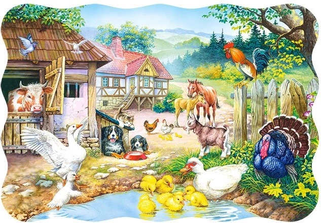 Puzle infantil Granja (30 piezas)