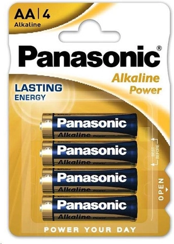 Panasonic Alkaline Power AA LR6 1,5 V – paquete de 4 uds.