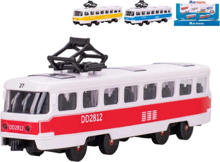 Tranvía infantil con mecanismo de fricción 17 cm