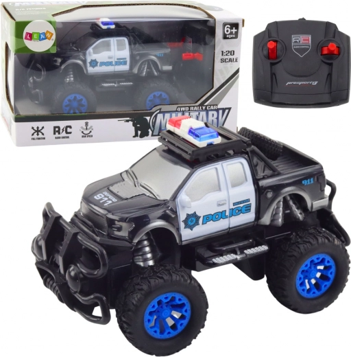 Coche policial RC todoterreno 1:20