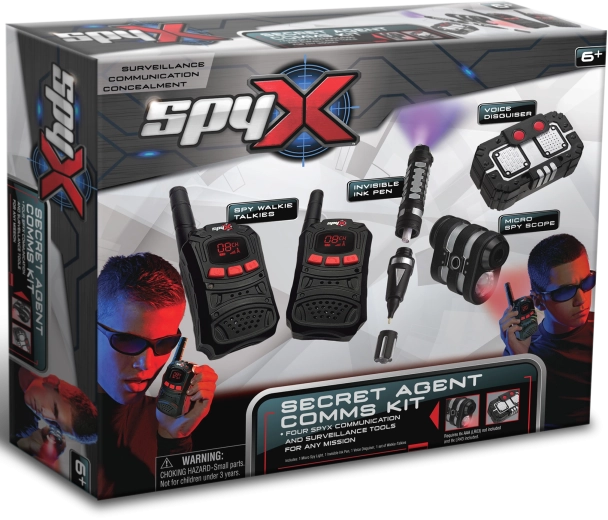 SpyX set de espía 4 en 1 para niños