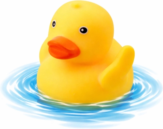 Patito flotante para disfrutar del baño