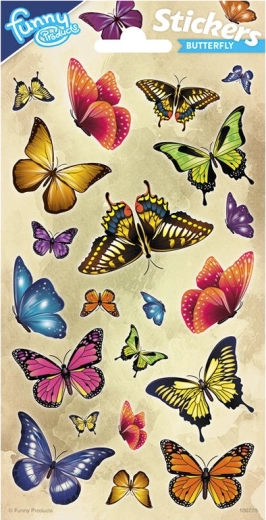 Pegatinas de mariposas para niños