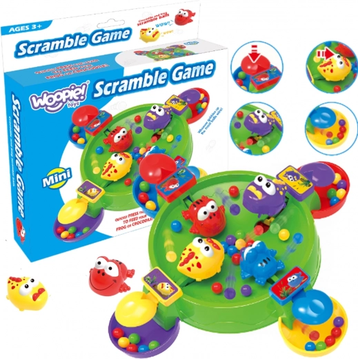 Woopie juego de mesa Ranas hambrientas y cocodrilitos para niños 3+
