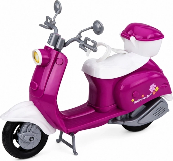 Scooter con detalles realistas