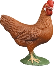 Figura de gallina Balulu