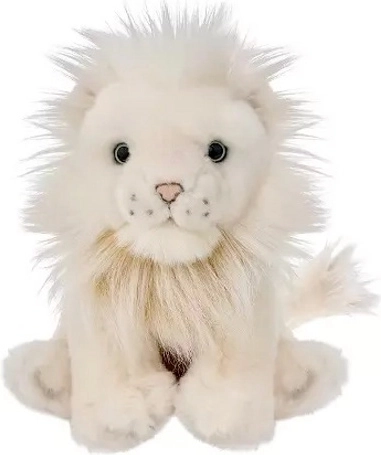 León blanco 25 cm – peluche BEPPE ZOO