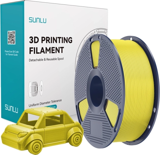 Filamento Sunlu PETG amarillo