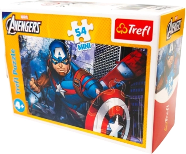 Puzzle Trefl Avengers: Capitán América, 54 piezas