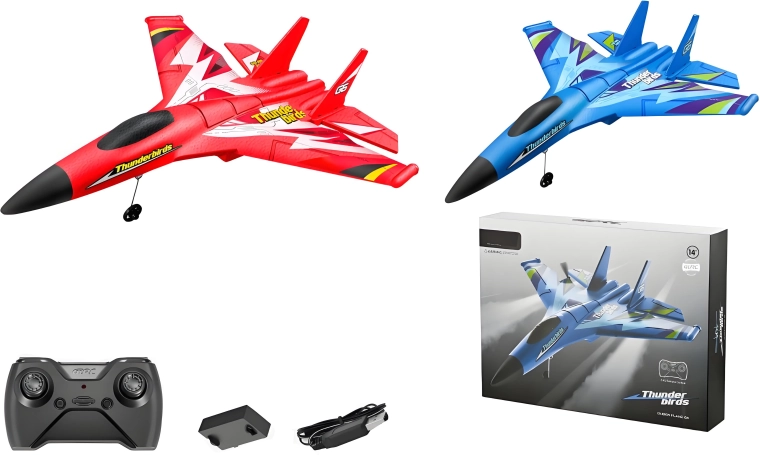 Caza RC G6 con iluminación LED para niños