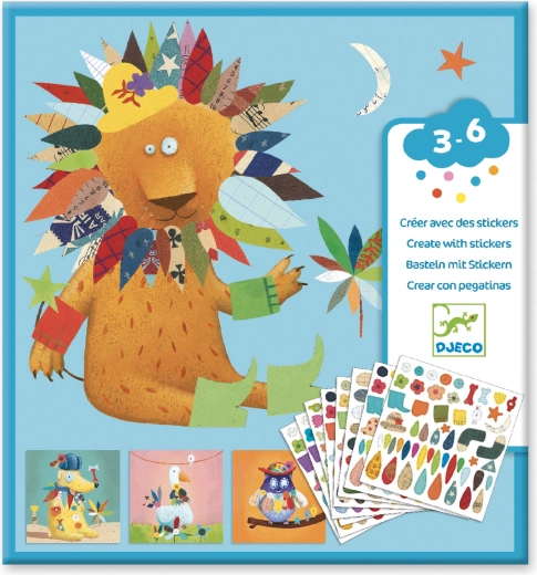 Set artístico DJECO Decora un animalito