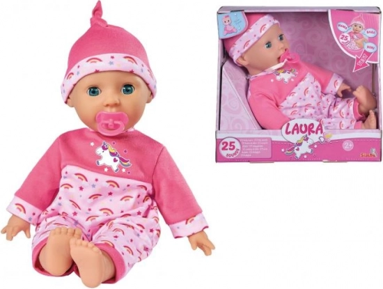 Muñeca Laura con sonidos infantiles