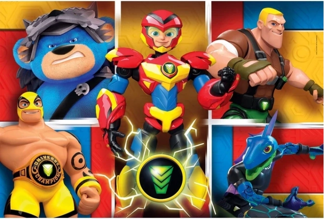 Puzzle Clementoni Power Players maxi 60 piezas