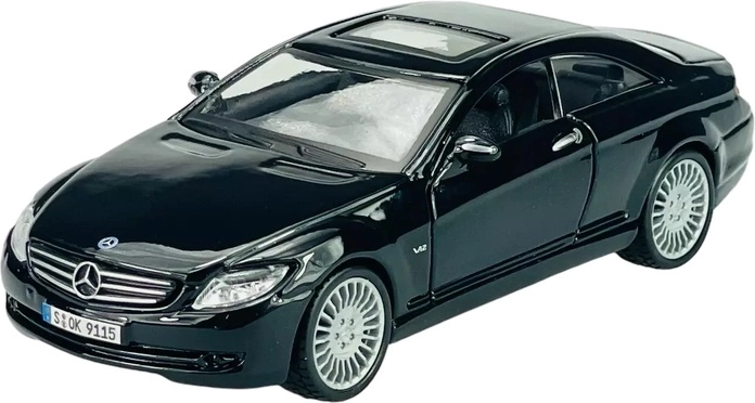 Modelo metálico de coche 1:32 Mercedes‑Benz CL 550 Met Black