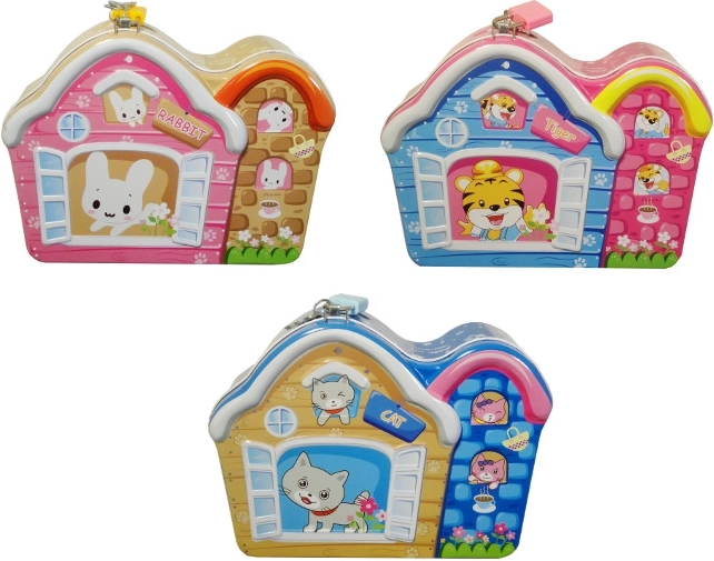 Hucha casita para niños