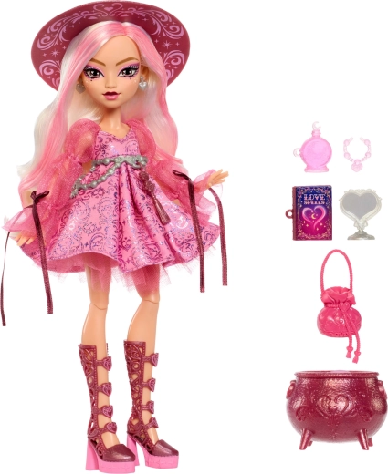 Conjunto romántico y accesorios con estilo