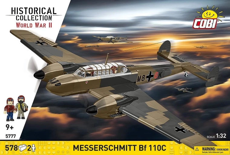 Set de construcción COBI Messerschmitt BF 110C – 578 piezas